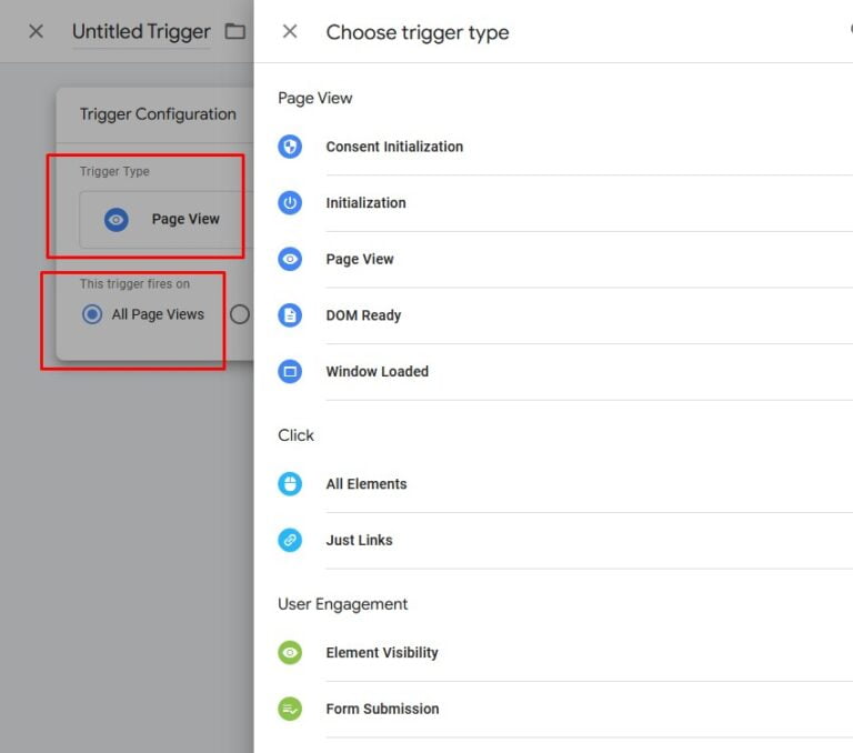 trigger and variable