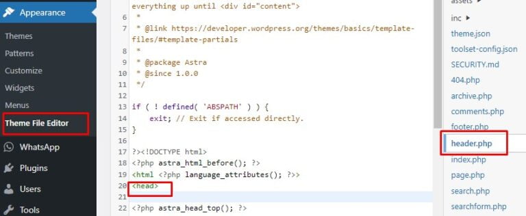 Pest here Google Tag Manager Header code
