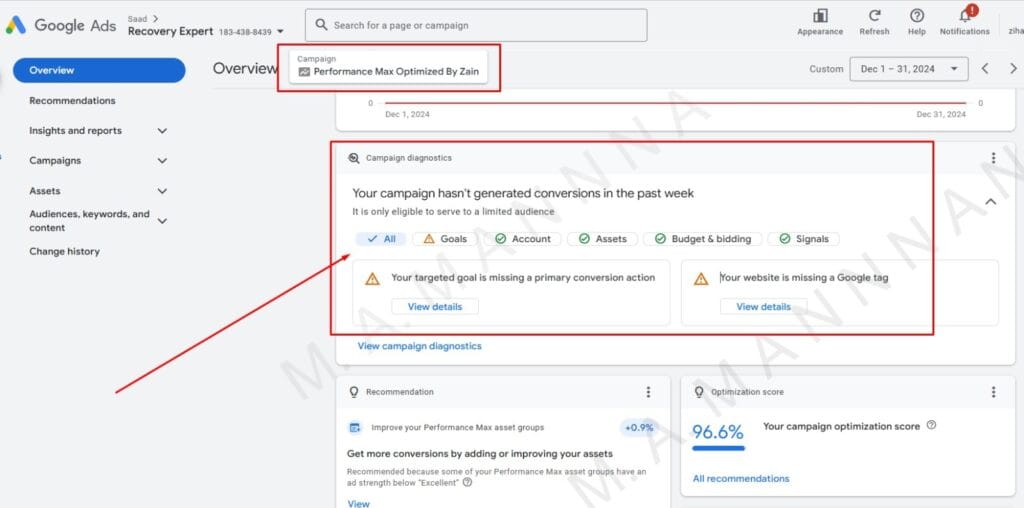 Google-ads-error-in-conversion-goal-setup.