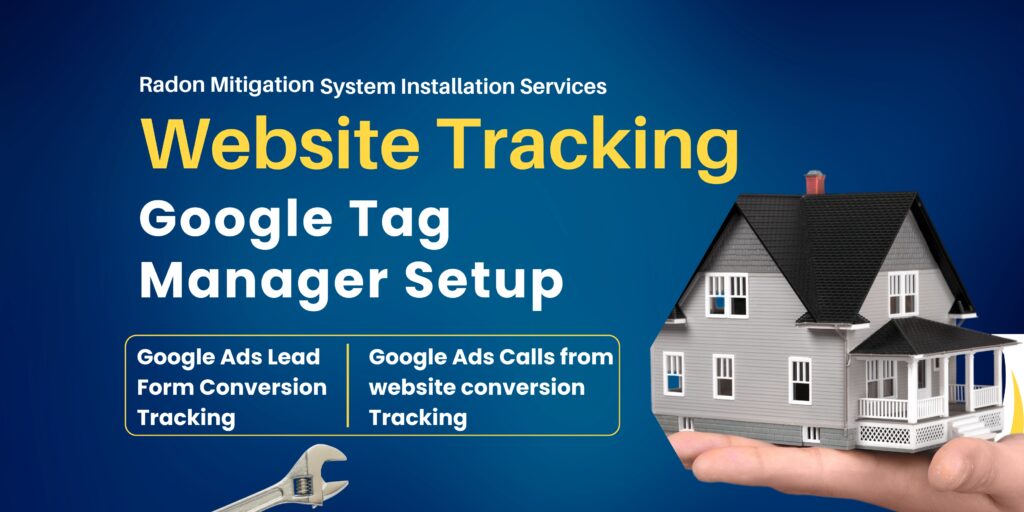 Radon Mitigation System Installation Services Website Tracking